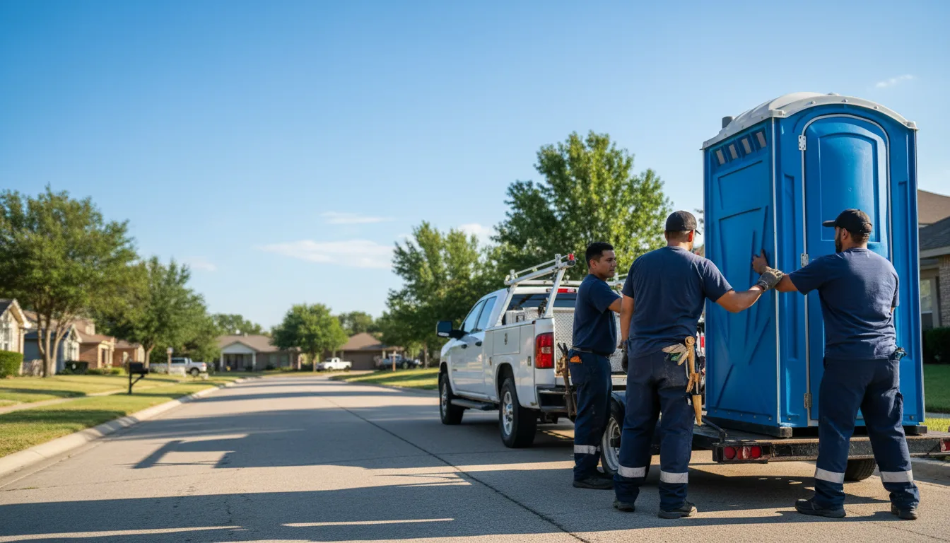 Portable Toilet Rental in Viola, IL near me